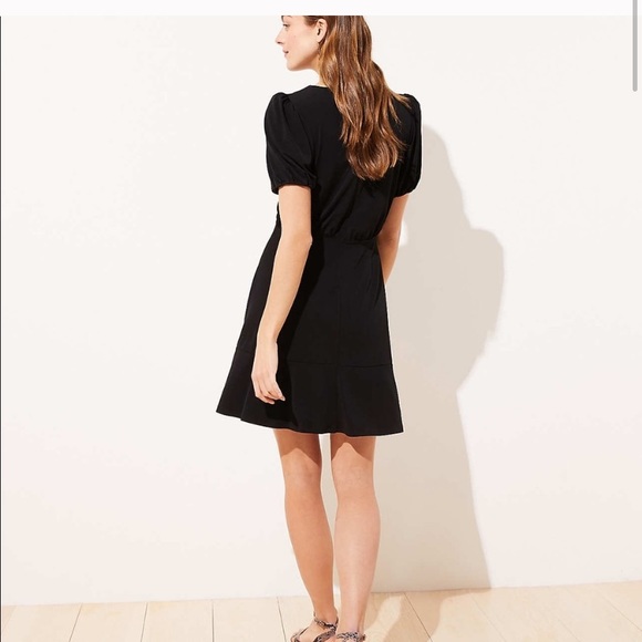 LOFT ✨✨NWTs✨✨Flounce Flair Dress - Picture 2 of 10